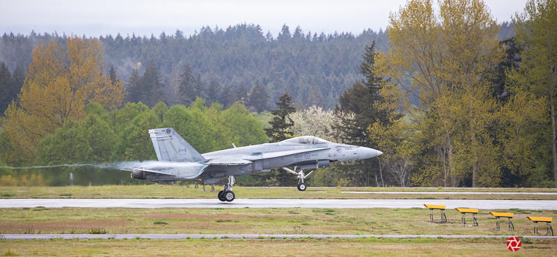 Lois DeEll<br>May 2022<br>F-18 Landing