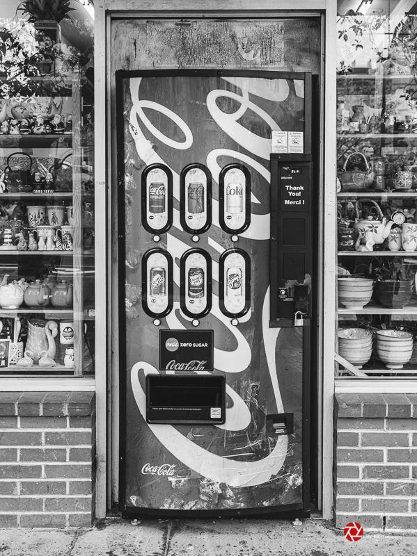 Lois DeEllChinatown, Victoria - Field TripCoke Vending Machine