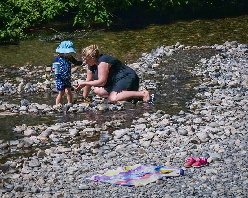 Rachel Penney2022 JulyLD Canvas PrintTheme: Cowichan Valley ParksMagic Moment at Bright Angel Park