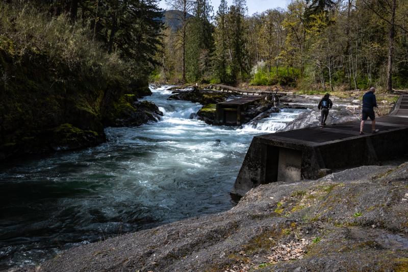 <br>Claus Madsen<br>Rivers<br>Field Trip April 1-14th,2024<br>Hikers At Skutz Falls<br>