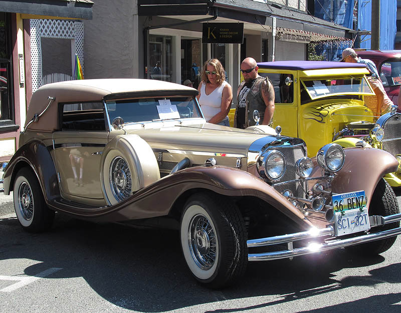 Willie HarvieJuly 2024Admiring 36 Benz 
