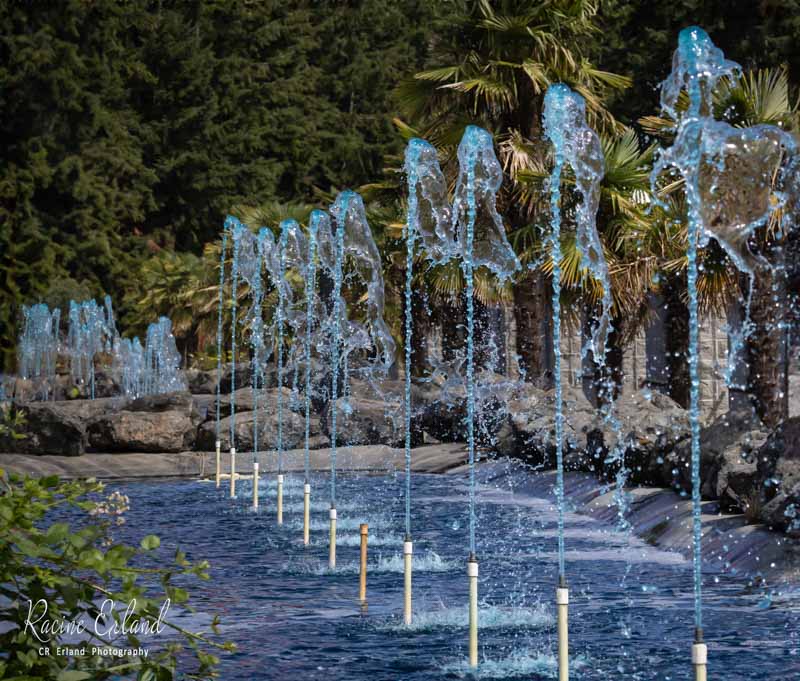 12 Racine Erland2024 Summer Challenge12-Row of ThingsFountains with a Blue Tinge