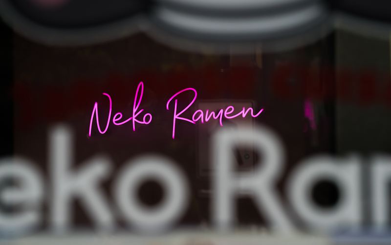 06 Valerie Payne2024 Summer Challenge06 - Neon Sign (with a side of 16 - Shoot Through)Neko Ramen