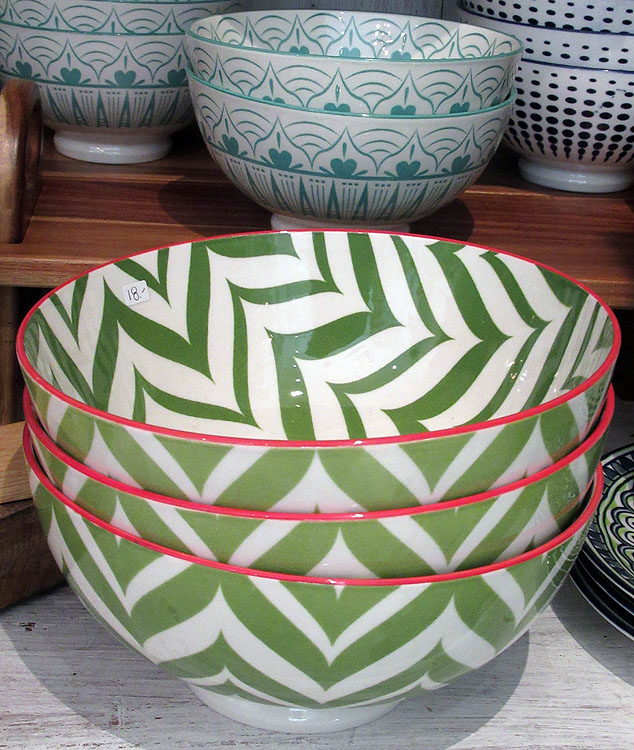 09 Willie Harvie2024 Summer challenge09 - Patterns with DishesZig Zags