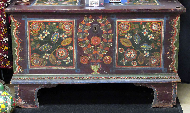 Willie HarvieHand of Man - Nov. 17 - 30, 2024Polish Skyryzinia Storage Trunk