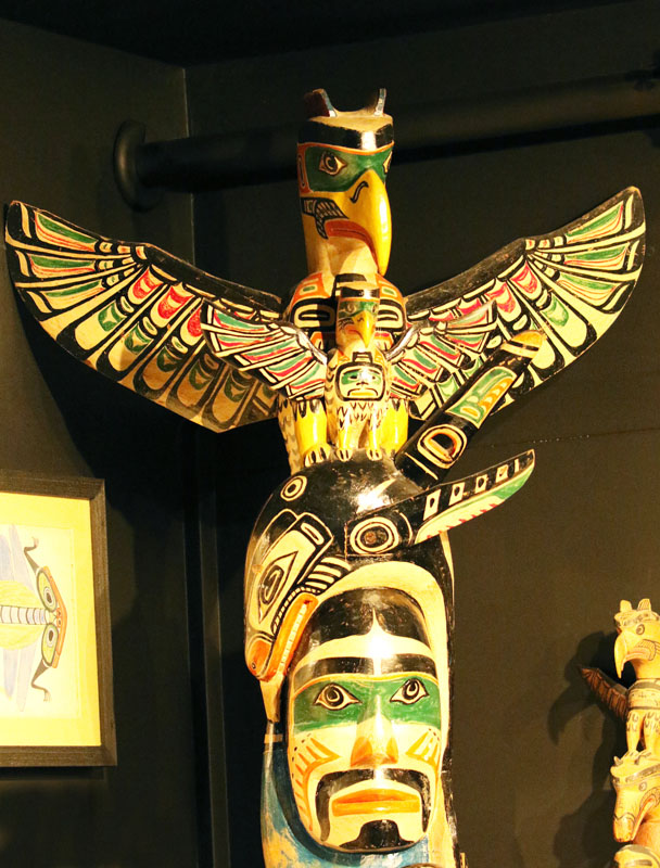 Willie HarvieHand of Man - Nov. 17 - 30, 2024Kwakwaka'wakw Totem Pole
