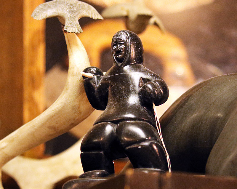 Willie HarvieHand of Man - Nov. 17 - 30, 2024Inuit Soapstone Carving