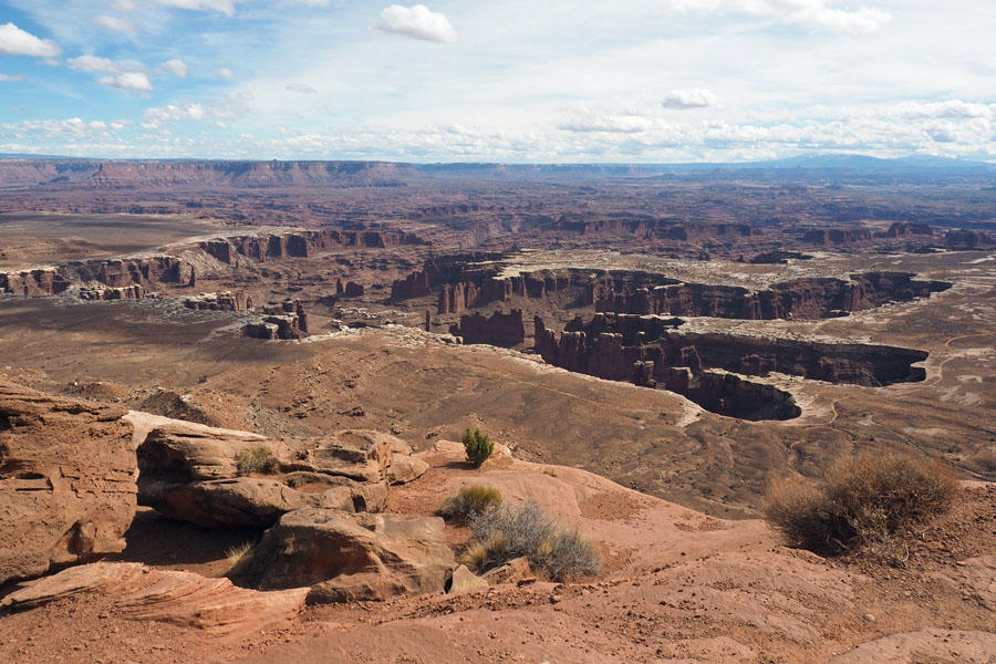 Canyonlands NP - Grand View Point Overlook trail 