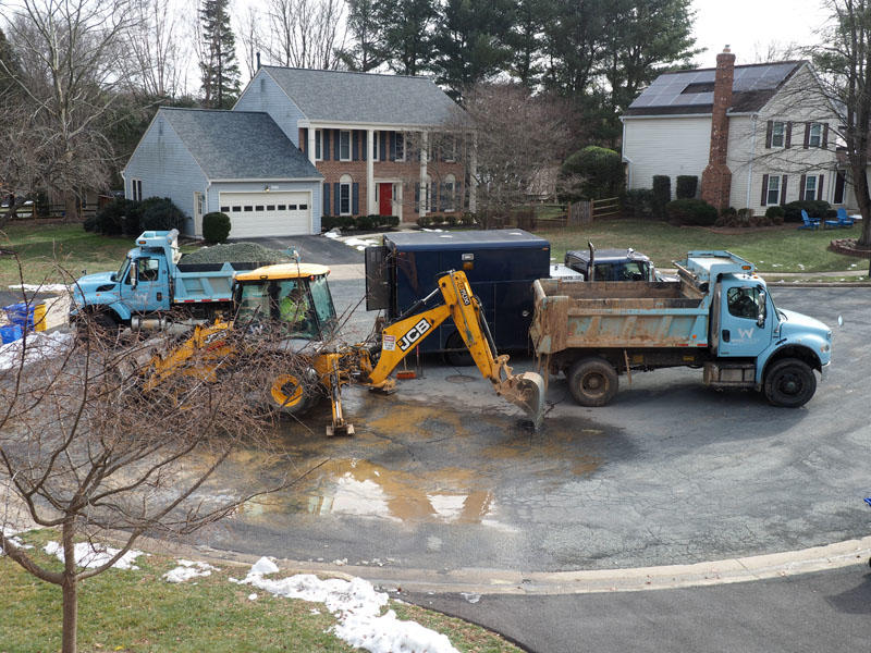 Water main break - 3