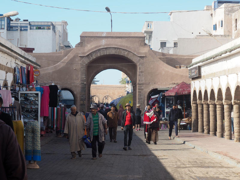 A gateway in the medina