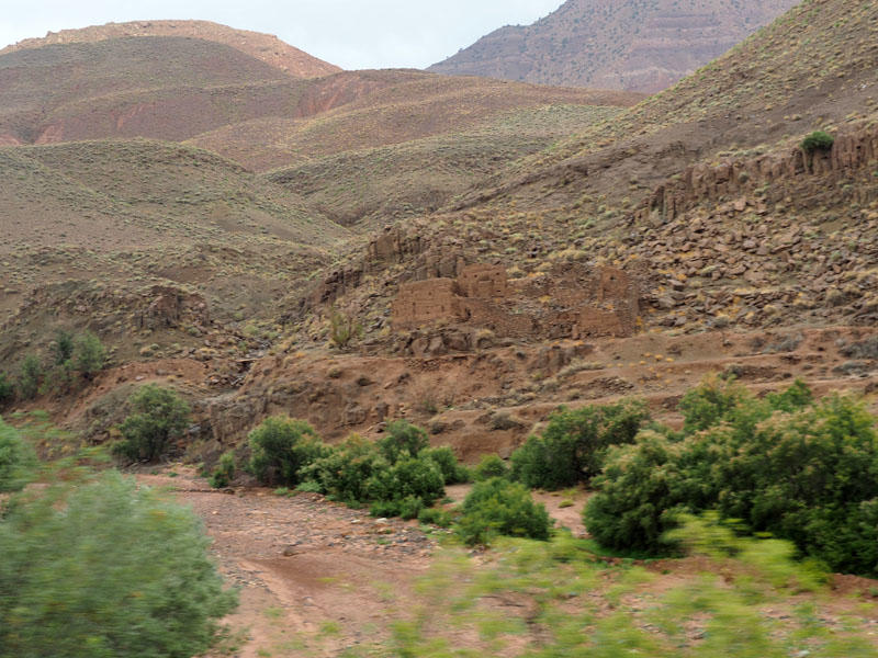 On the way from Ait Ben Haddou to Marrakech