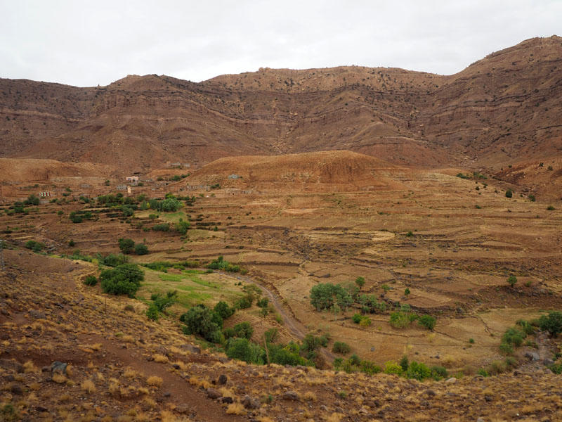 On the way from Ait Ben Haddou to Marrakech