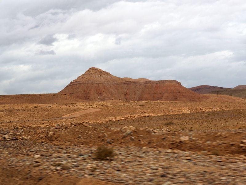 On the way from Ait Ben Haddou to Marrakech