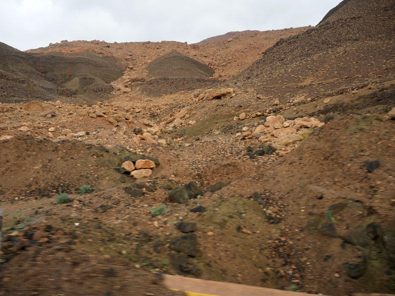 On the way from Ait Ben Haddou to Marrakech