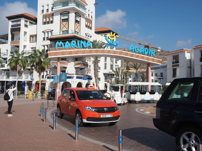 The Marina entrance