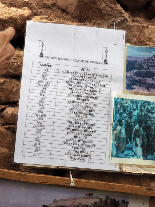 Movies filmed in town