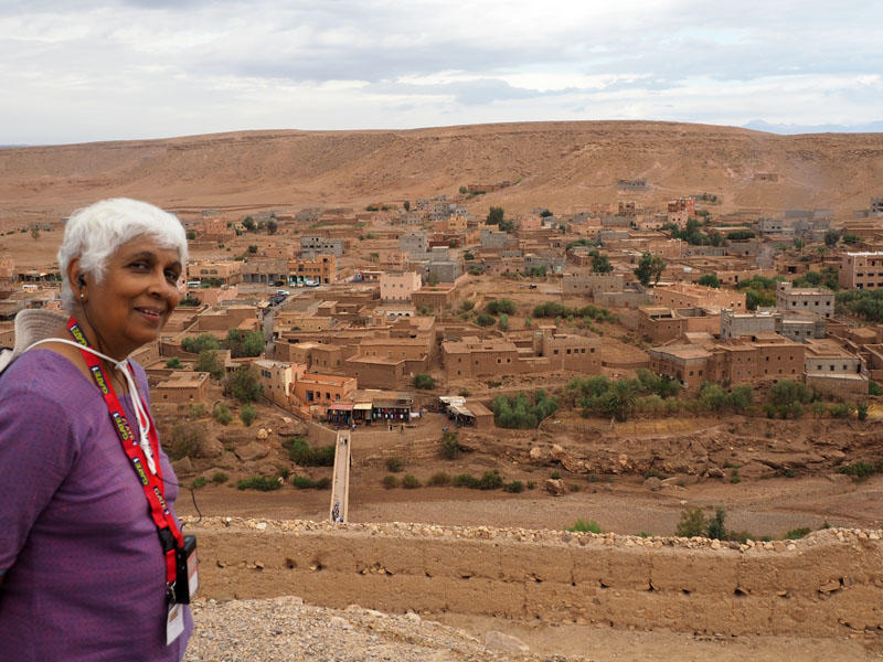 From the top of Ksar Ait Ben Haddou