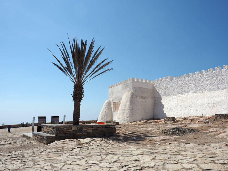 At the Kasbah, or Fort
