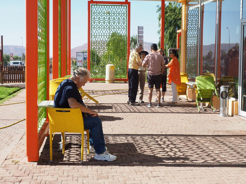 Rest area between Marrakesh and Agadir