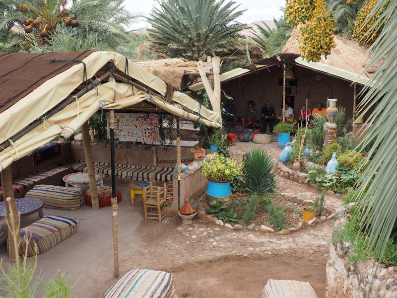 A place for the tourists to relax