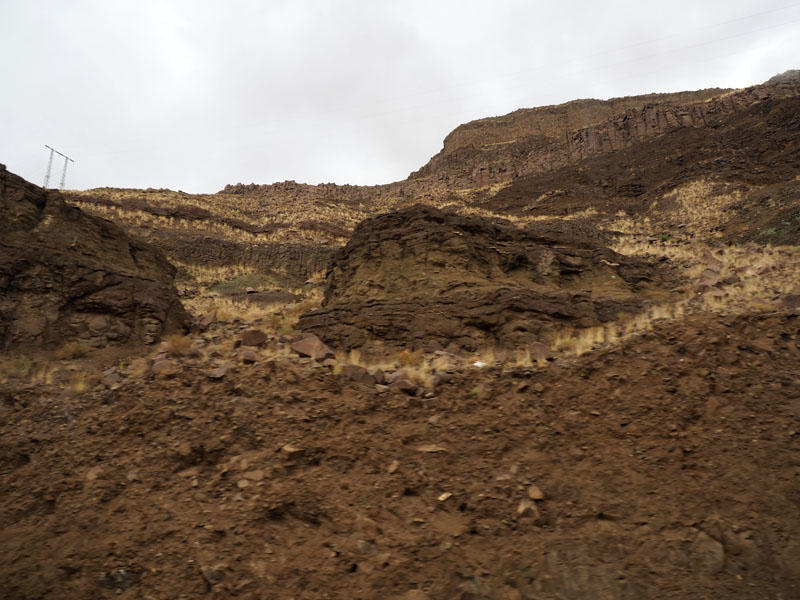 On the way from Ait Ben Haddou to Marrakech
