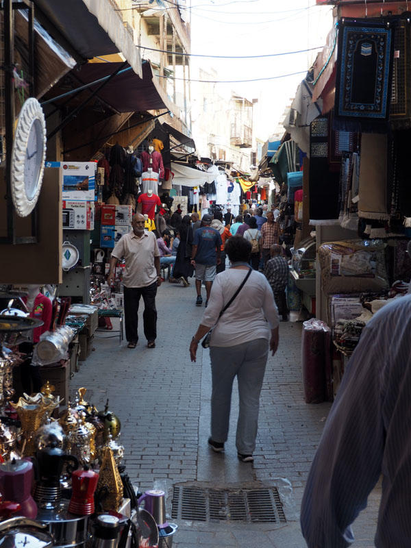 In the mellah, or Jewish quarter