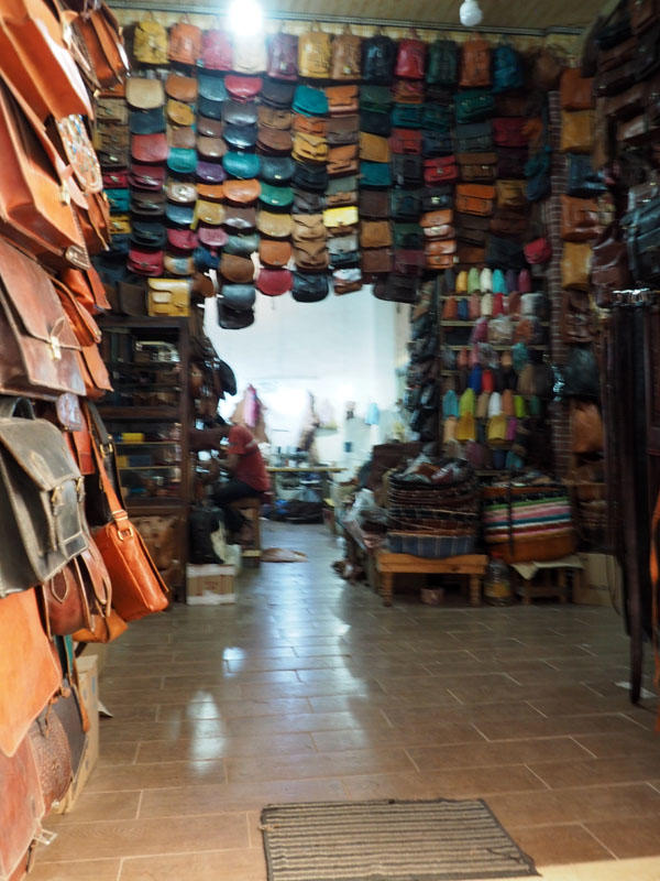 In the medina in Fes