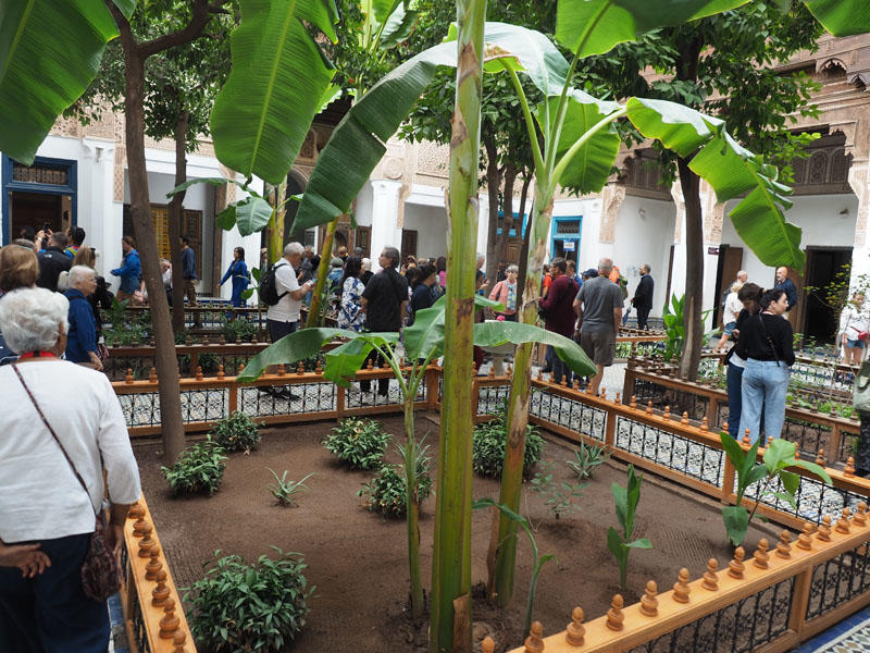 A Couryard in the Bahia Palace