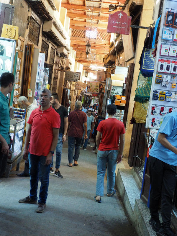 The medina in Fes