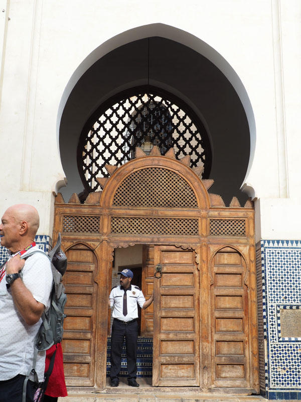 In the medina in Fes