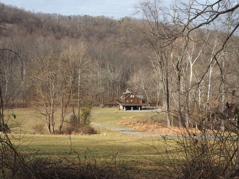 House beside the Cacapon river