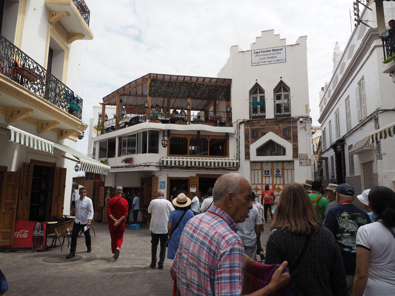 In the medina in Tangier