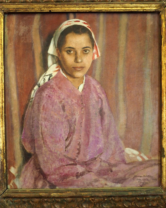 Portrait of Zohra, Morocco's Mona Lisa