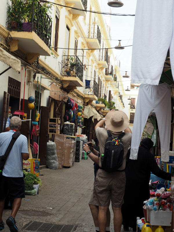 On the street in Tangier