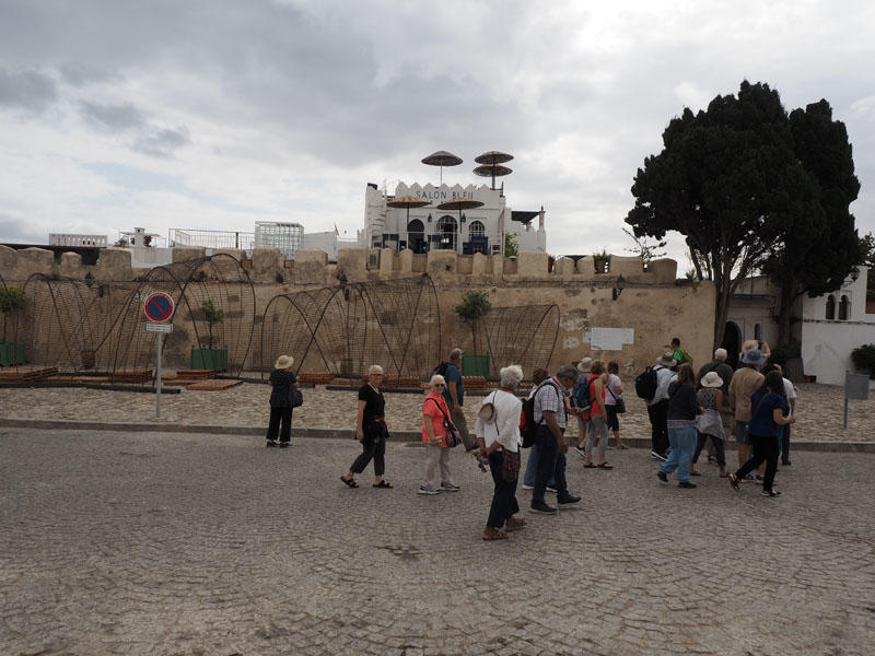 In the medina in Tangier