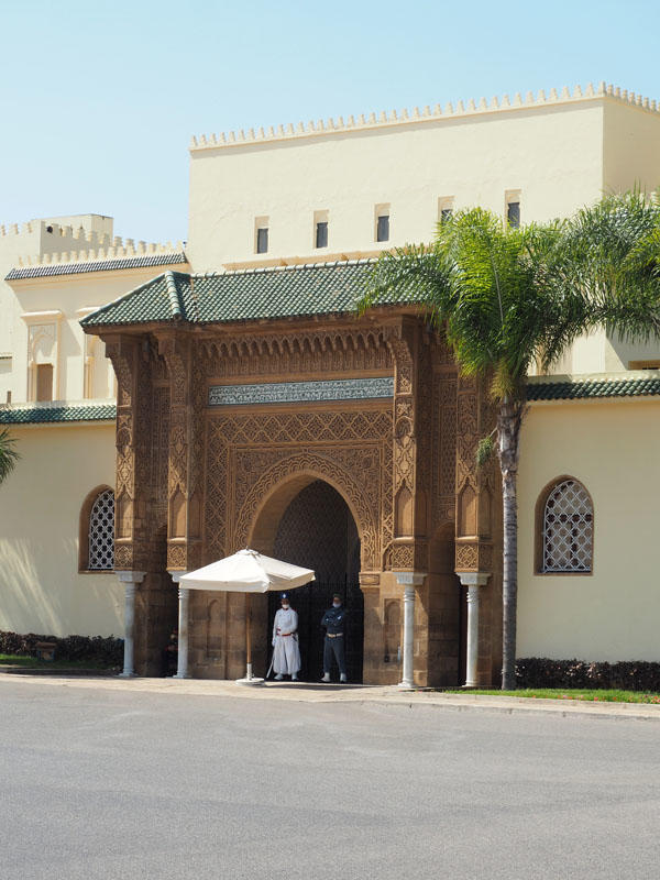 A second entrance to the Royal Palace