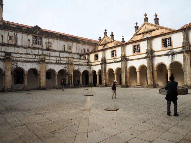 A cloister in the Convent of Christ