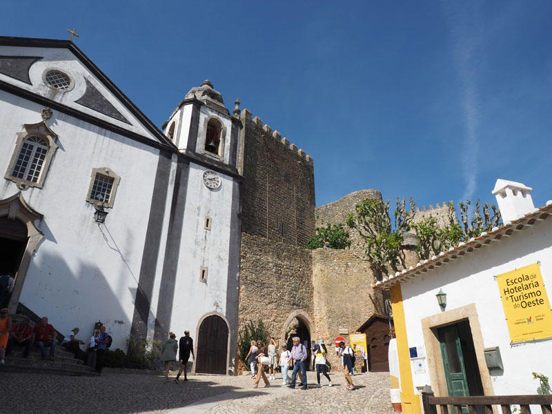 Within the Castelo de Obidos