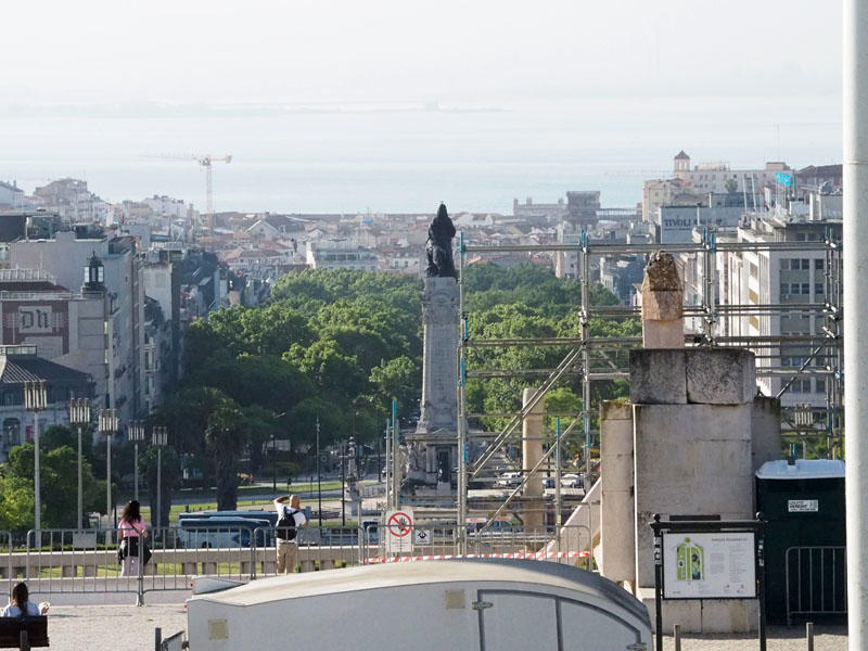 View of Lisbon from Parque Eduardo VII