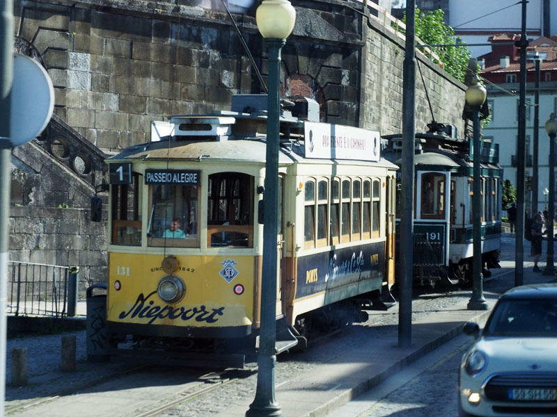 Trams in Porto