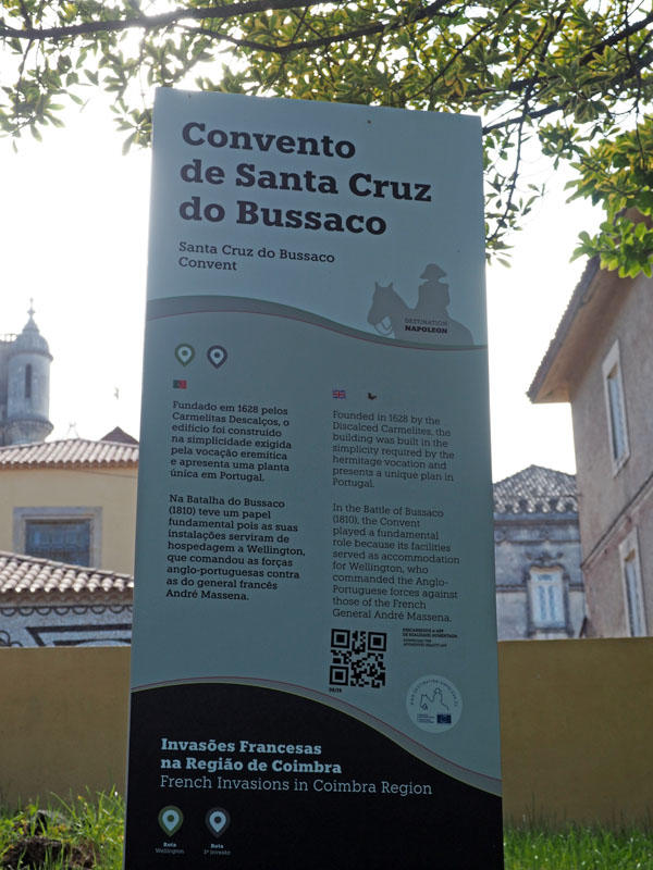 Remains of the Convento de Santa Cruz do Bussaco