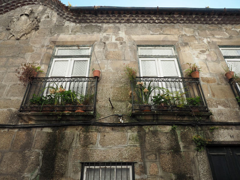 Window gardens in Medieval Guimaraes