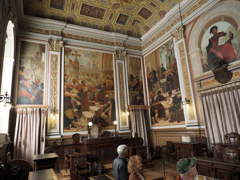 The old courtroom - Palacio da Bolsas