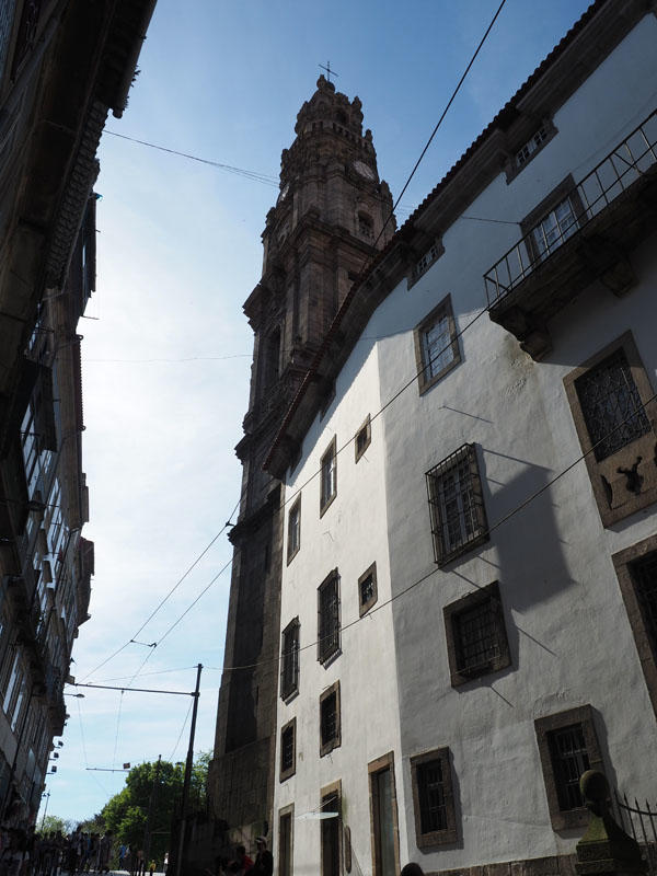The tower and side of Igreja dos Clerigos