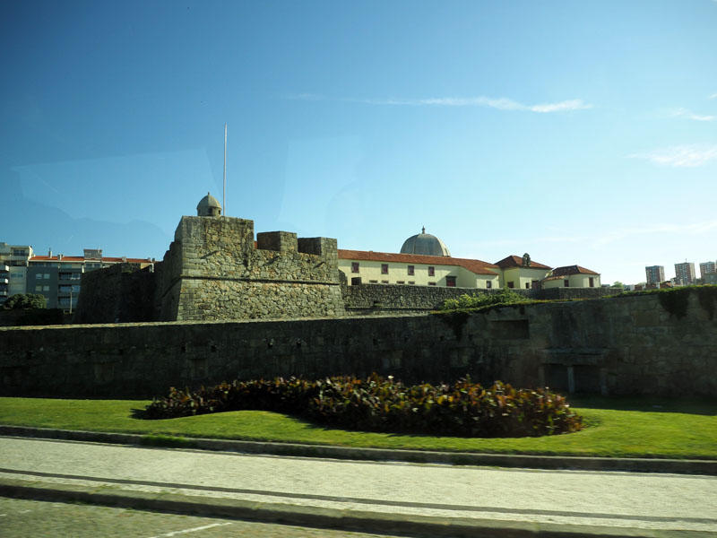 Fort at the mouth of the Douro river