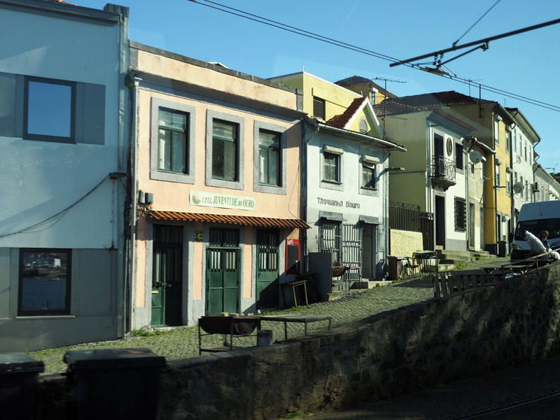 Side street up the hill in Porto