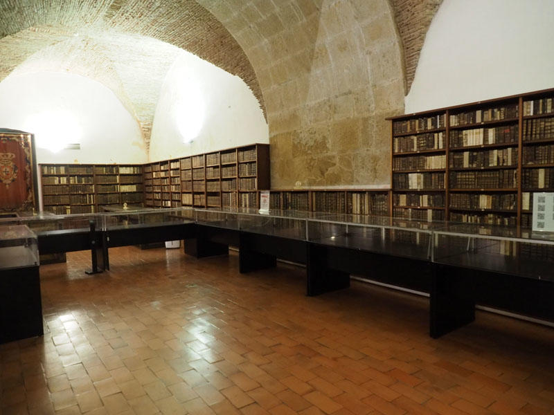 Entry room to the Library at the University of Coimbra