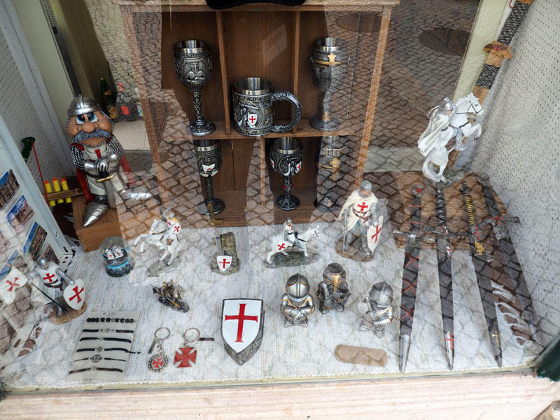 A store display in Tomar