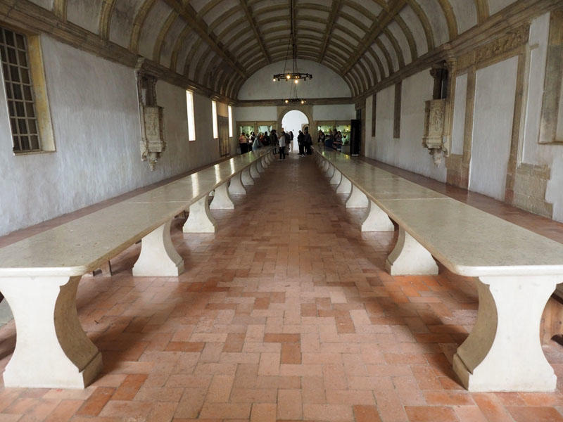 The refectory at Convento de Cristo