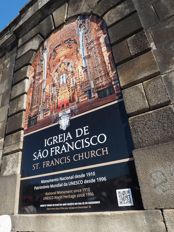 Sign for St. Francis Church